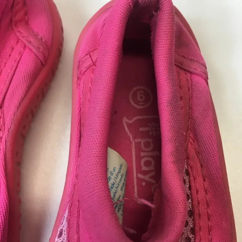 Toddler Girls Pink Water Shoes sz 6 iPlay Pink Water Shoes Size 6 toddler